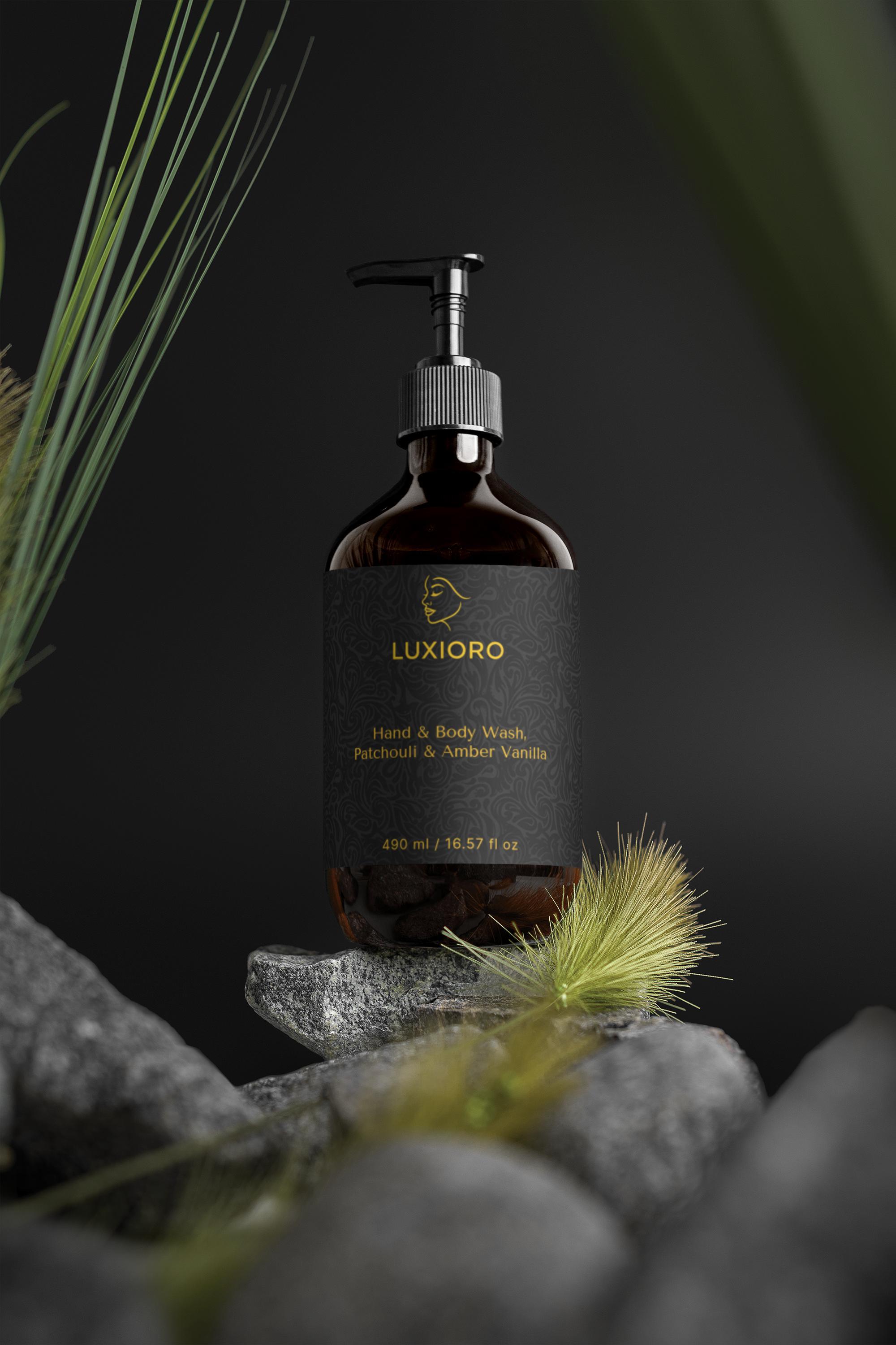 Hand & Body Wash, Patchouli & Amber Vanilla
